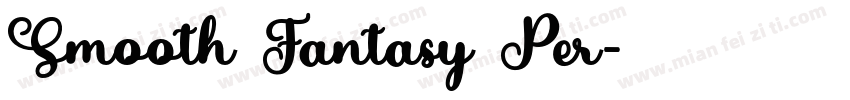 Smooth Fantasy Per字体转换